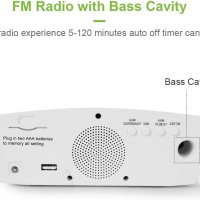 FM Радио часовник- будилник REACHER ACR- 3E, снимка 8 - Аудиосистеми - 42073788