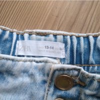 Zara - дънки бойфренд 13-14г, снимка 2 - Детски панталони и дънки - 40833522