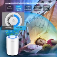 Нов пречиствател на въздух за малка стая против миризми, дим, полени, снимка 2 - Овлажнители и пречистватели за въздух - 34901618