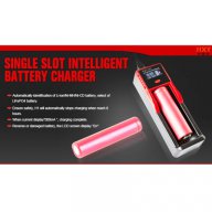 Универсално зарядно устройство за акумулаторни батерии 18650 Li-Ion 26650 14500 16340, снимка 6 - Други инструменти - 29157863