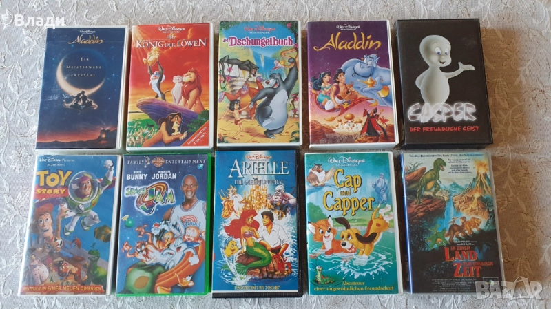 Видеокасети детска анимация VHS, снимка 1