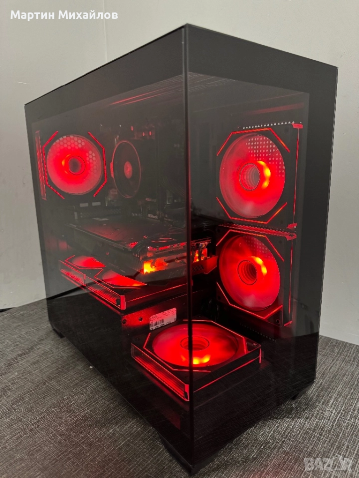 Геймърски компютър Ryzen 5 2400G, RX 580, 16GB DDR4, снимка 1