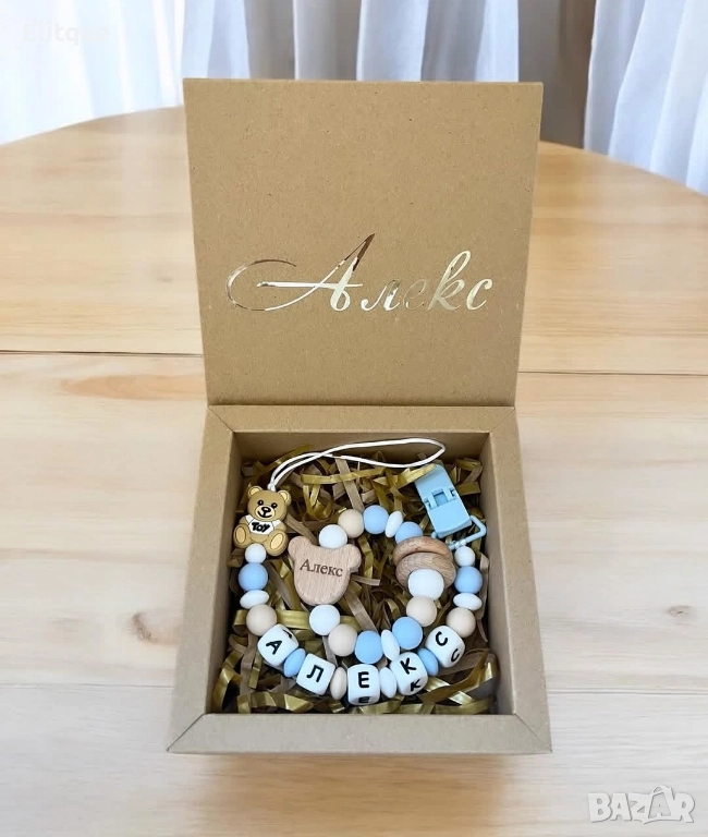 бебешки персонализиран клипс , снимка 1