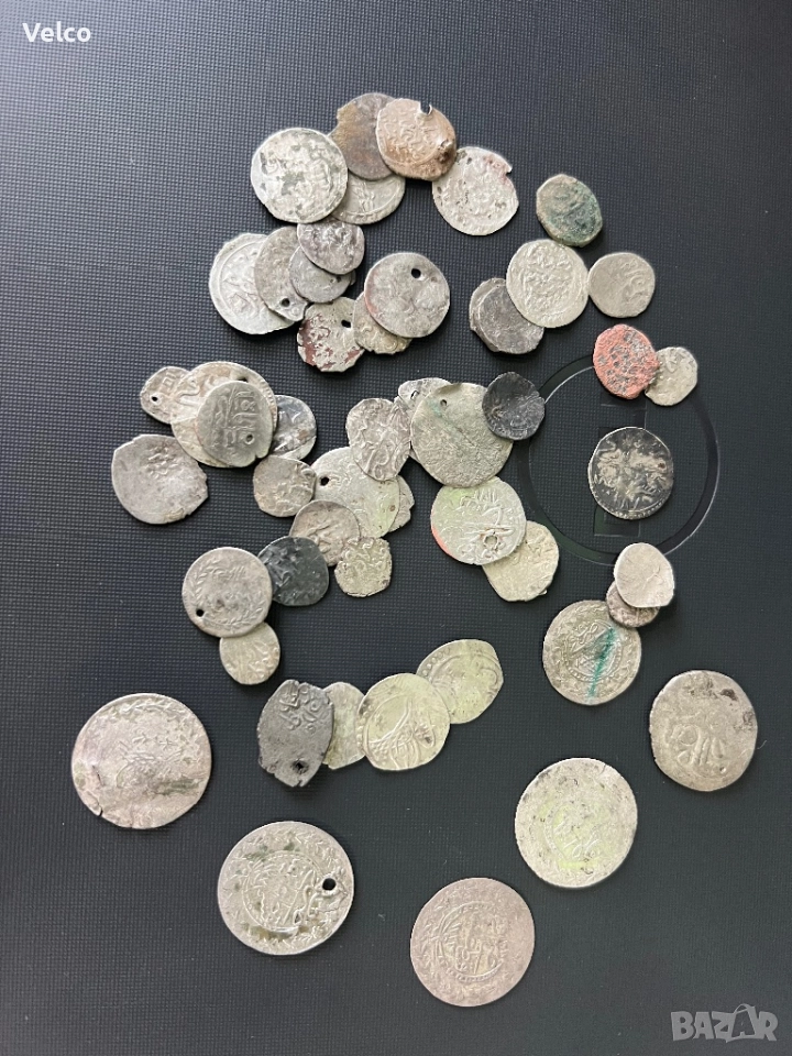 Турски сребърни монети, снимка 1