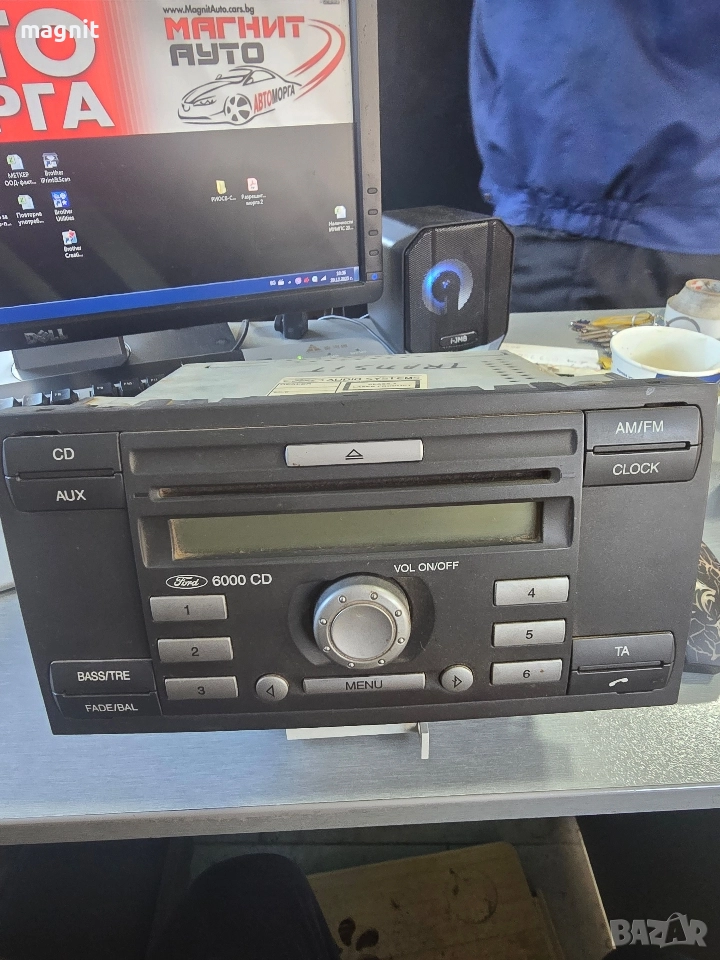 8C1T-18C815-AD РАДИО CD FORD TRANSIT , снимка 1