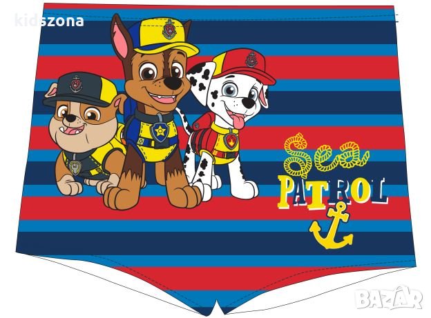 Нова цена! Детски бански Paw Patrol момче за 3/4, 5/6 и 7/8 г. - М7, снимка 1