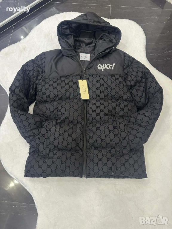 Gucci Черно Зимно Мъжко Яке , снимка 1