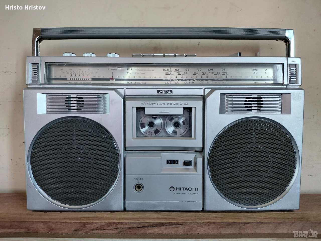 Продавам Касетофон ( HITACHI TRK-7800E JAPAN ) , снимка 1