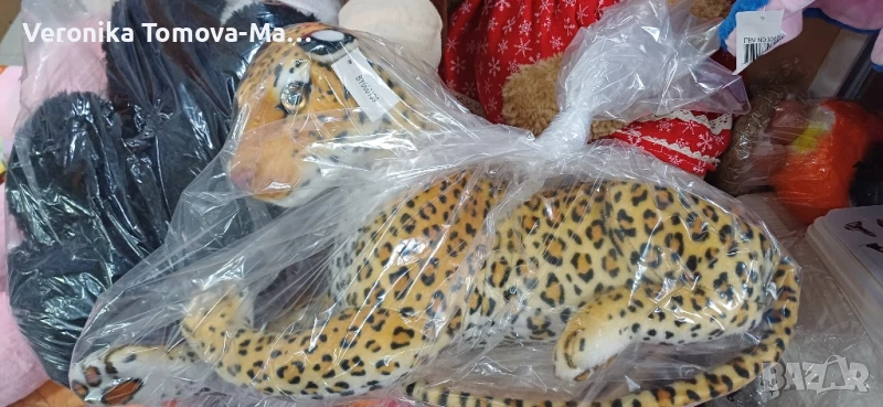 Леопард плюшена играчка 55см , снимка 1