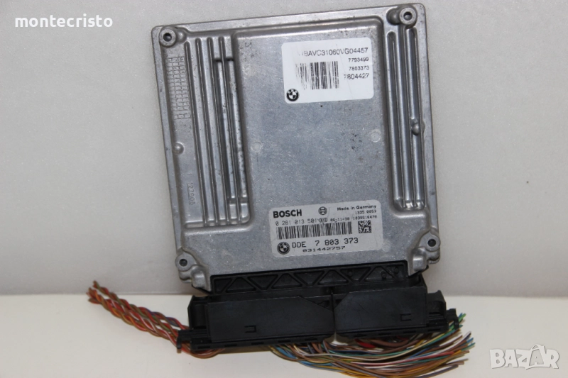 Моторен компютър BMW E90 Serie 3 (2004-2008г.) 0281013501 / 0 281 013 501 / 7803373 / 7 803 373, снимка 1