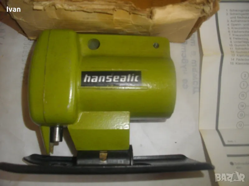 ПРИСТАВКА ЗЕГЕ ВЕРТИКАЛЕН ПРОБОДЕН ТРИОН ЗА БОРМАШИНА ДРЕЛКА НОВА НЕМСКА 0-45 ГРАДУСА HANSEATIC, снимка 1