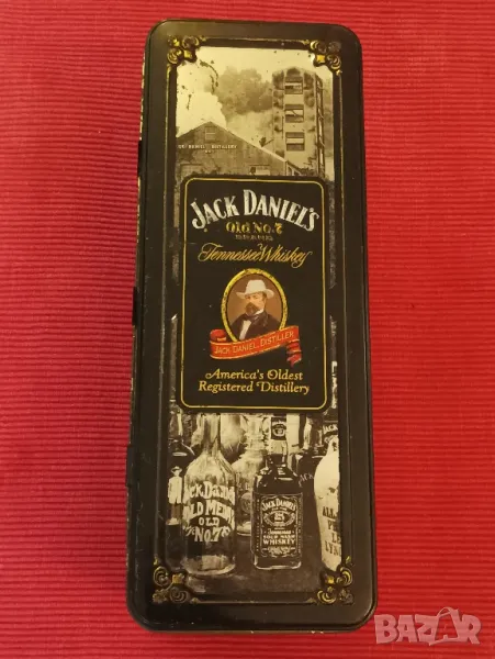 Тенекиена кутия от уиски Jack Daniels, USA. , снимка 1