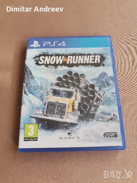 PS4 Snowrunner: A Mudrunner game, снимка 1