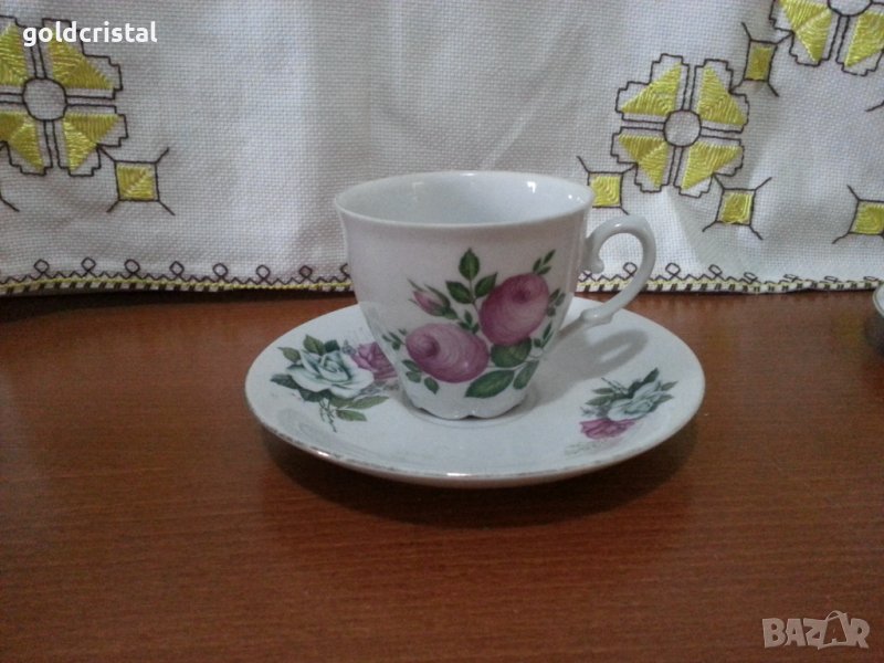 Стар немски порцелан Бавария чашка за кафе  , снимка 1