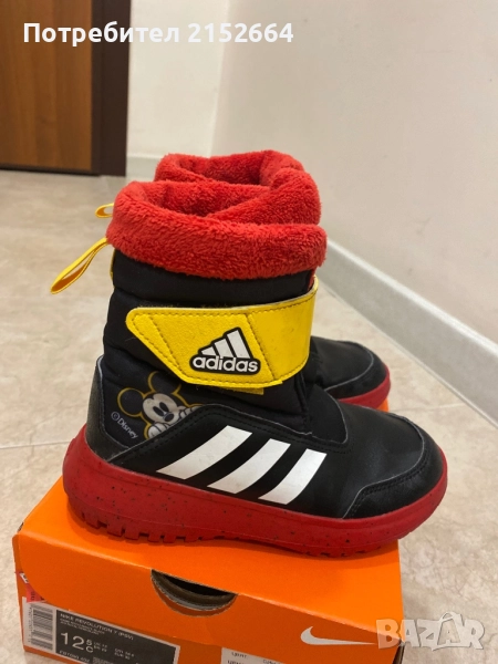 Детски ботуши за момче ADIDAS WINTERPLAY MICKEY с BLACK, снимка 1