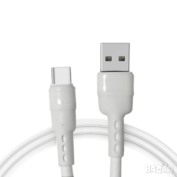 Кабел за зареждане USB към Type-C​ телефон смартфон, снимка 1