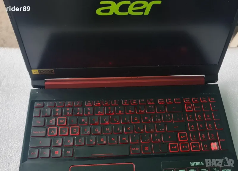 acer nitro 5 / i7 9750h, снимка 1
