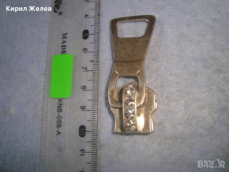 ПОСРЕБРЕН ФИГУРАЛЕН ДИЗАЙНЕРСКИ ПЕНДАНТ АРТ ВИСУЛКА МЕДАЛЬОН с ФАСЕТИРАНИ КРИСТАЛИ 21183, снимка 1