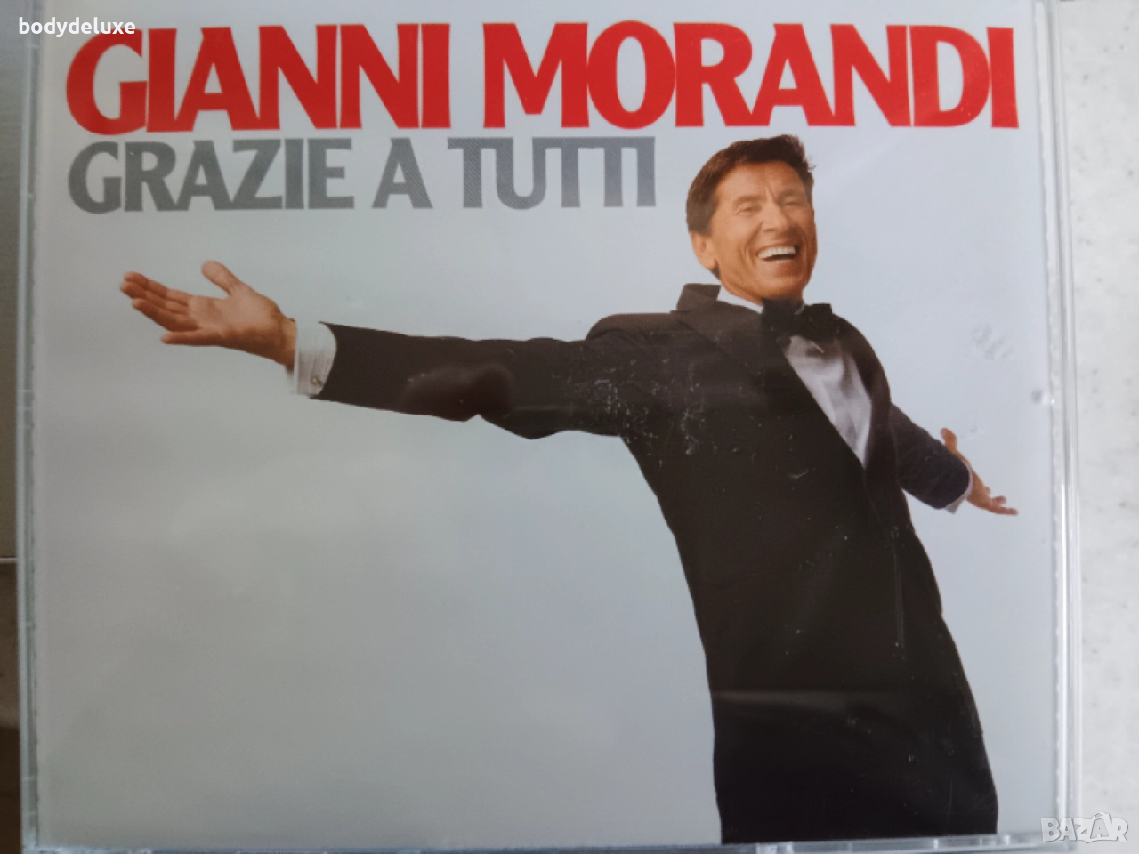 GIANNI MORANDI "GRAZIE A TUTTI'' троен аудио диск, снимка 1