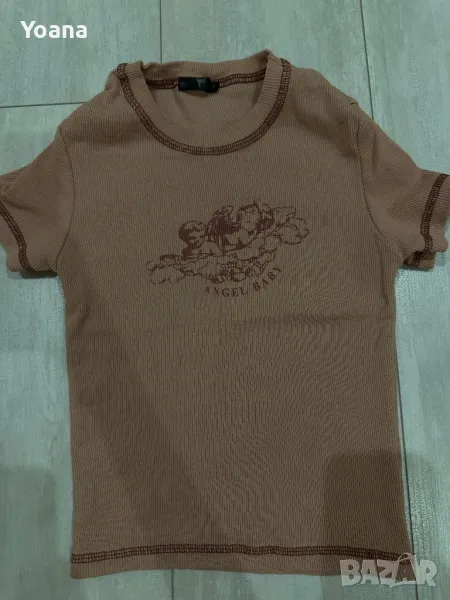 Angel baby тениска в розово💕, снимка 1