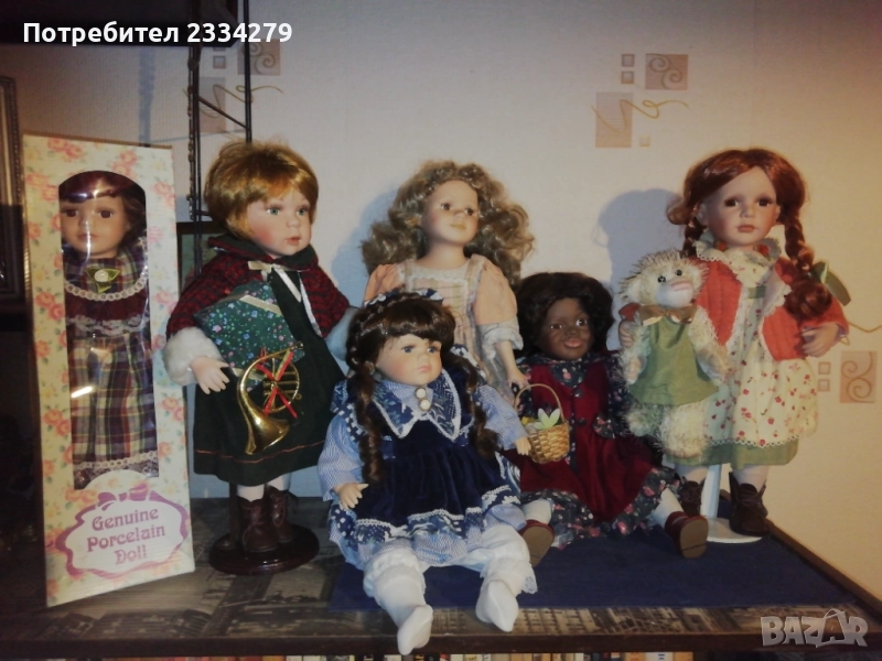 Стари порцеланови маркови кукли. , снимка 1