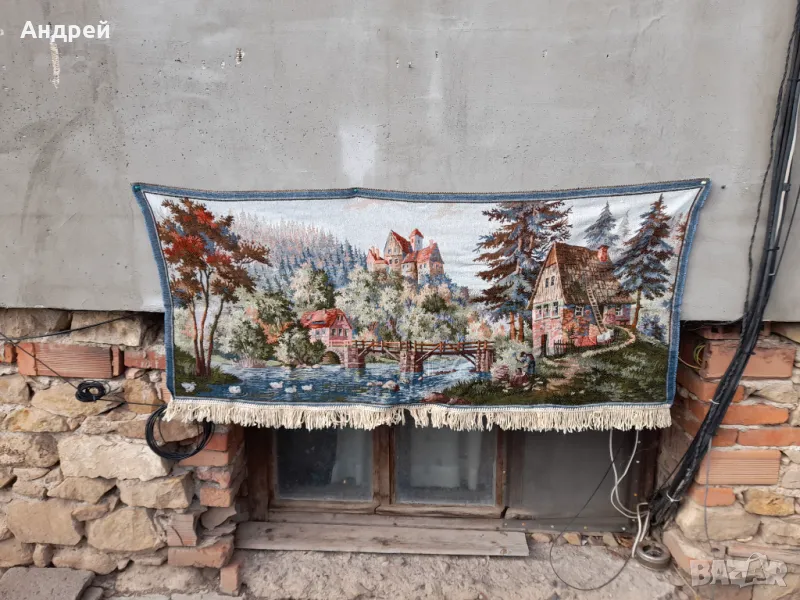 Старинен ковьор,покривка за стена #273, снимка 1