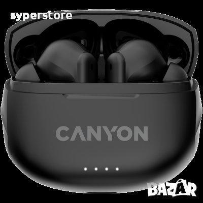Безжични слушалки тапи, Canyon TWS-8, Черен SS301549, снимка 1