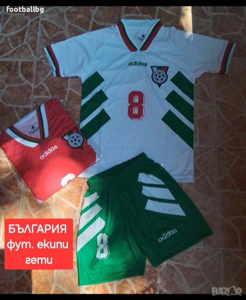 STOICHKOV 8 🇧🇬🇧🇬 детско юношески футболни екипи РЕТРО екипи , снимка 1