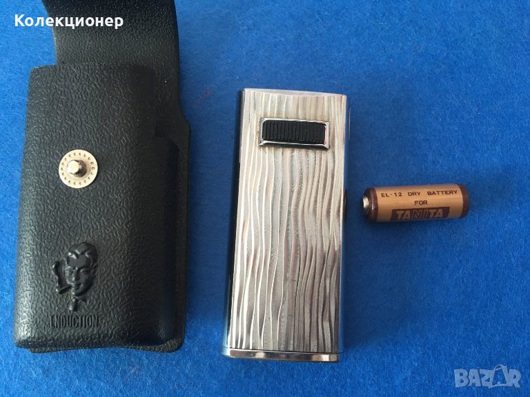 Оригинална японска запалка Tanita 05 с бат. 12V и рядък релеф, снимка 1