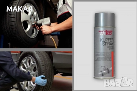 🔥 Спрей медна грес - WIKO - 400 мл, снимка 1