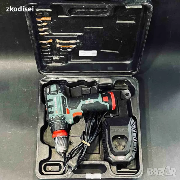 Акумулаторен винтоверт Parkside - PBSA 12 D2, снимка 1