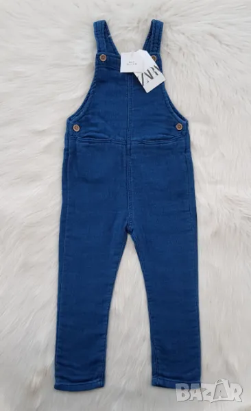 Дънков гащеризон ZARA 3-4 години, снимка 1