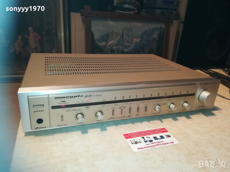 🛑marantz sr1100l stereo receiver-made in japan 1103212034, снимка 1