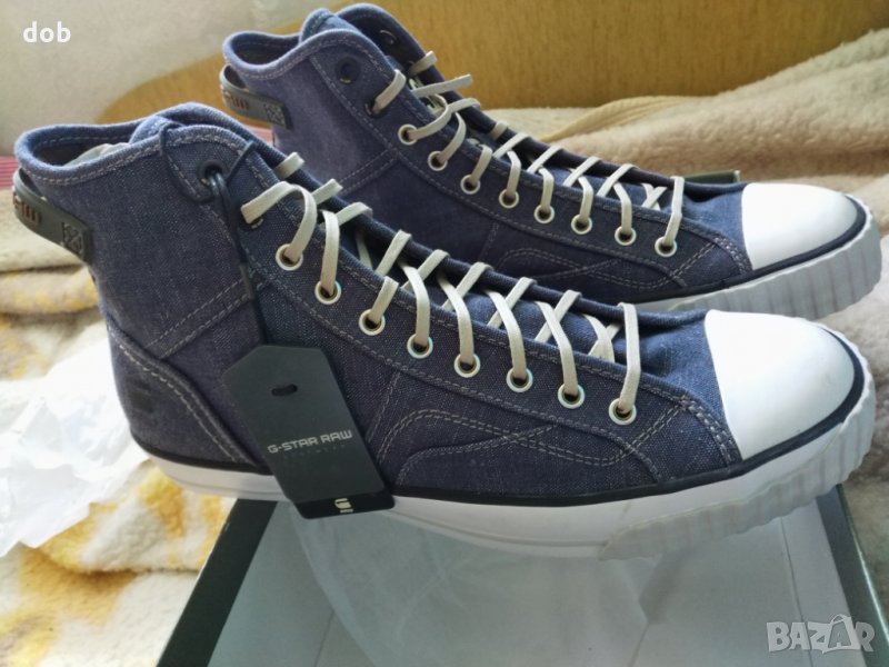 Нови кецове деним G-star Scott III Hi  оригинал, снимка 1