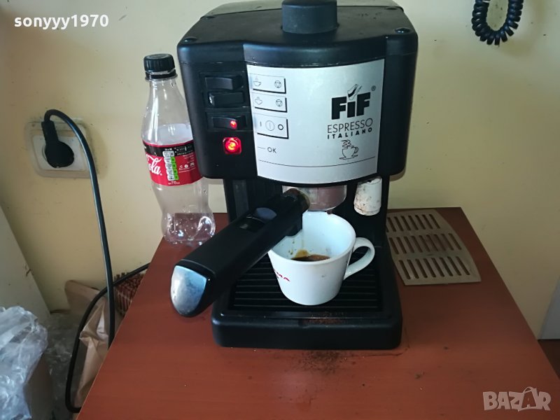 made in italy-15bar кафемашина-внос швеицария, снимка 1
