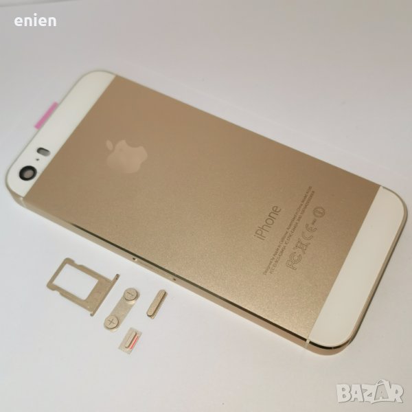 Заден капак, панел за iPhone 5S Gold / Нов, снимка 1