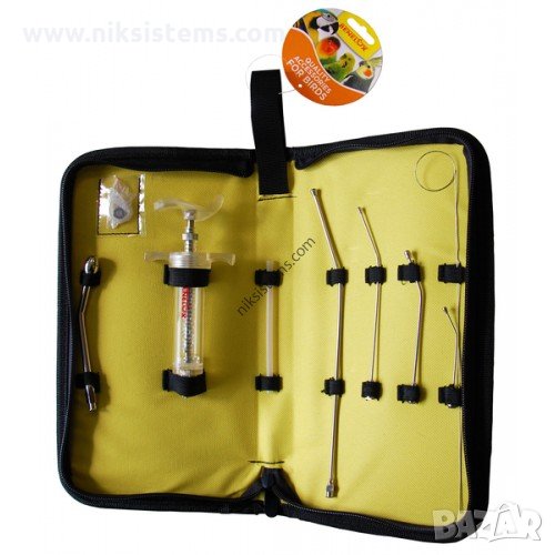 Комплект спринцовка и игли за ръчно хранене на Птици - Benelux - Арт. №: 14055 , снимка 1