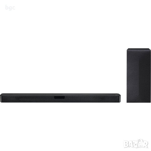 НОВ 300W Soundbar LG SN4, 2.1, Bluetooth, Subwoofer Wireless, Dolby, Черен, 24М ГАРАНЦИЯ, снимка 1