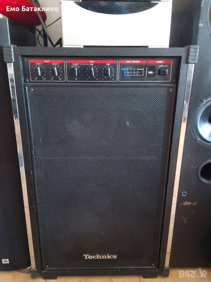 Tecnnics koloha aktivha 450 wata 8 Oma stereo 3 lehtova 15 " bas.Stava za yzvochavahe zavedenie., снимка 1