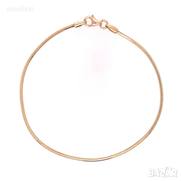 Златна дамска гривна 1,96гр. 18см.14кр. проба:585 модел:29380-6, снимка 1