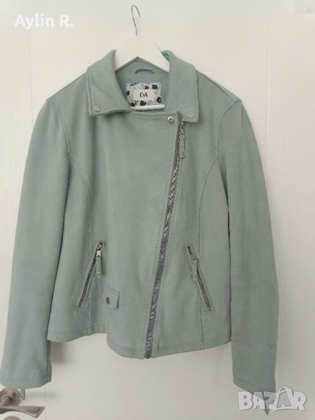 Велурено дамско яке , снимка 1