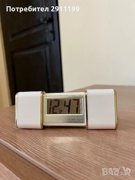 Винтидж настолен електронен часовник Enterprex , снимка 1