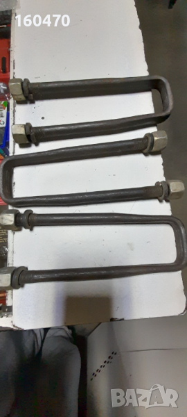 РЕСОРНИ  СКОБИ ЗА УАЗ 452 ЗАДНИ , снимка 1