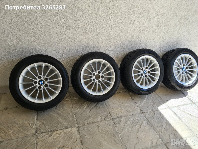 Комплект джанти 16 цола със зимни гуми за BMW Style 48" , снимка 1
