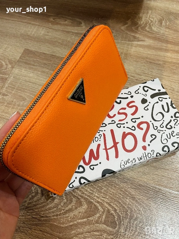 Дамско портмоне / портфейл Guess + кутия , снимка 1