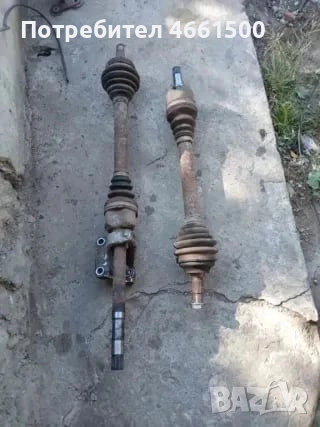 Полуоски брой 50лв за Пежо 207 1.6 HDI 90k.с2008г хечбег, снимка 1