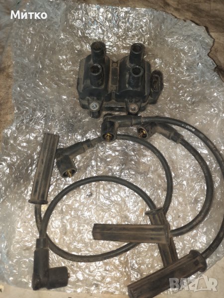 Запалителна бобина с 4 броя кабели за Рено Клио 3 или Дачия 1.6 бензин, снимка 1