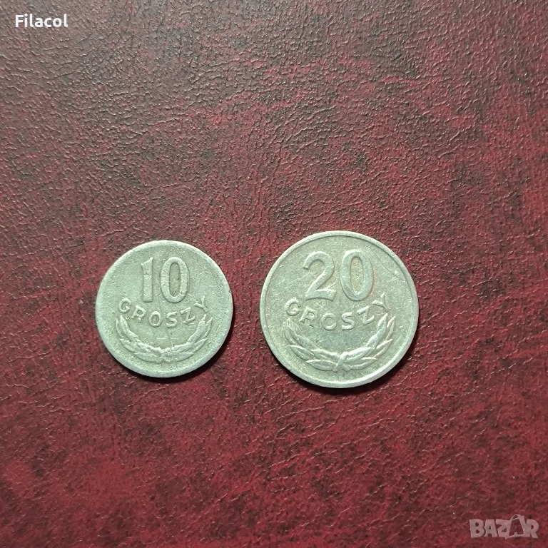 Полша 10 и 20 гроша 1962 година, снимка 1