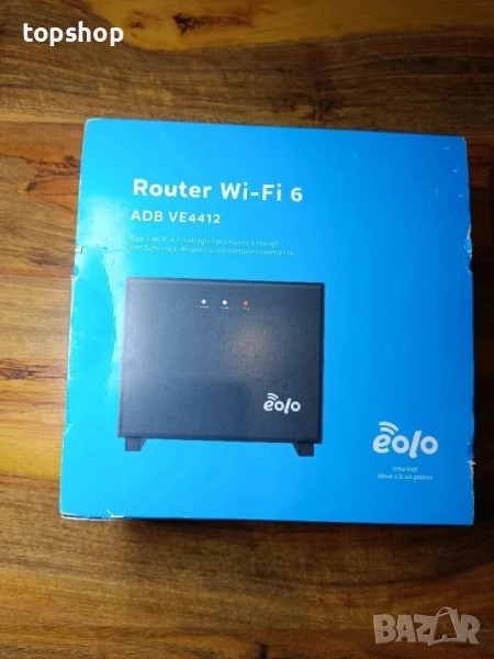 Нов, тестван рутер EOLO WI-FI 6 МОДЕМ EOLOR-ADB-4412 /  adb ve4412, снимка 1