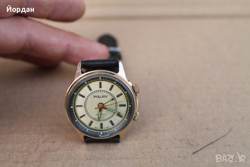 СССР мъжки часовник ''Полет'' звънец, снимка 1